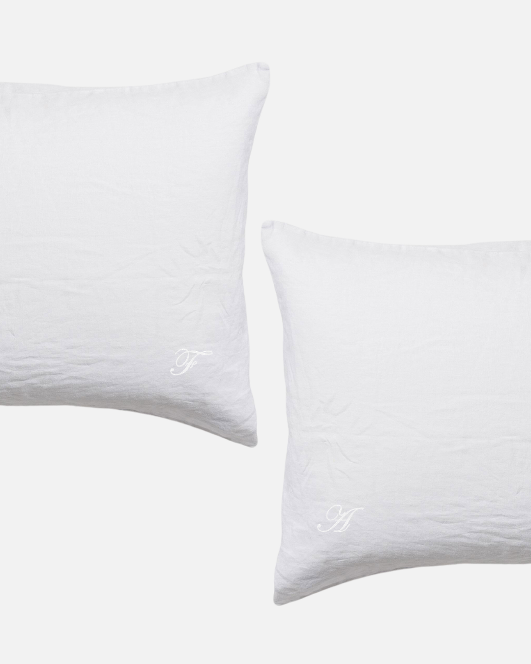 Custom Embroidered Pillowcases - Lorelai Font