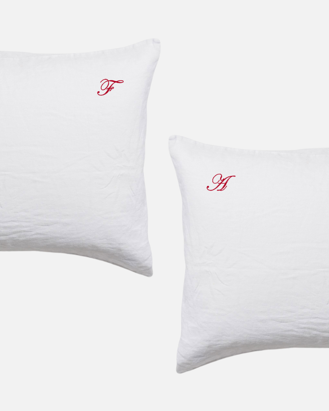 Custom Embroidered Pillowcases - Lorelai Font