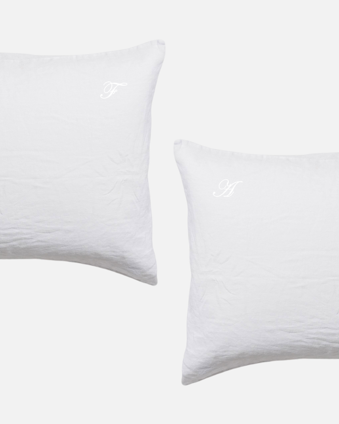 Custom Embroidered Pillowcases - Lorelai Font