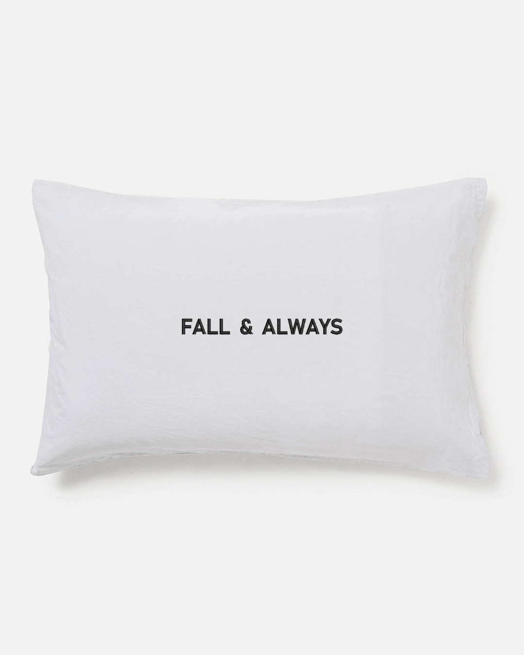 Custom Embroidered Pillowcases - Monica Font