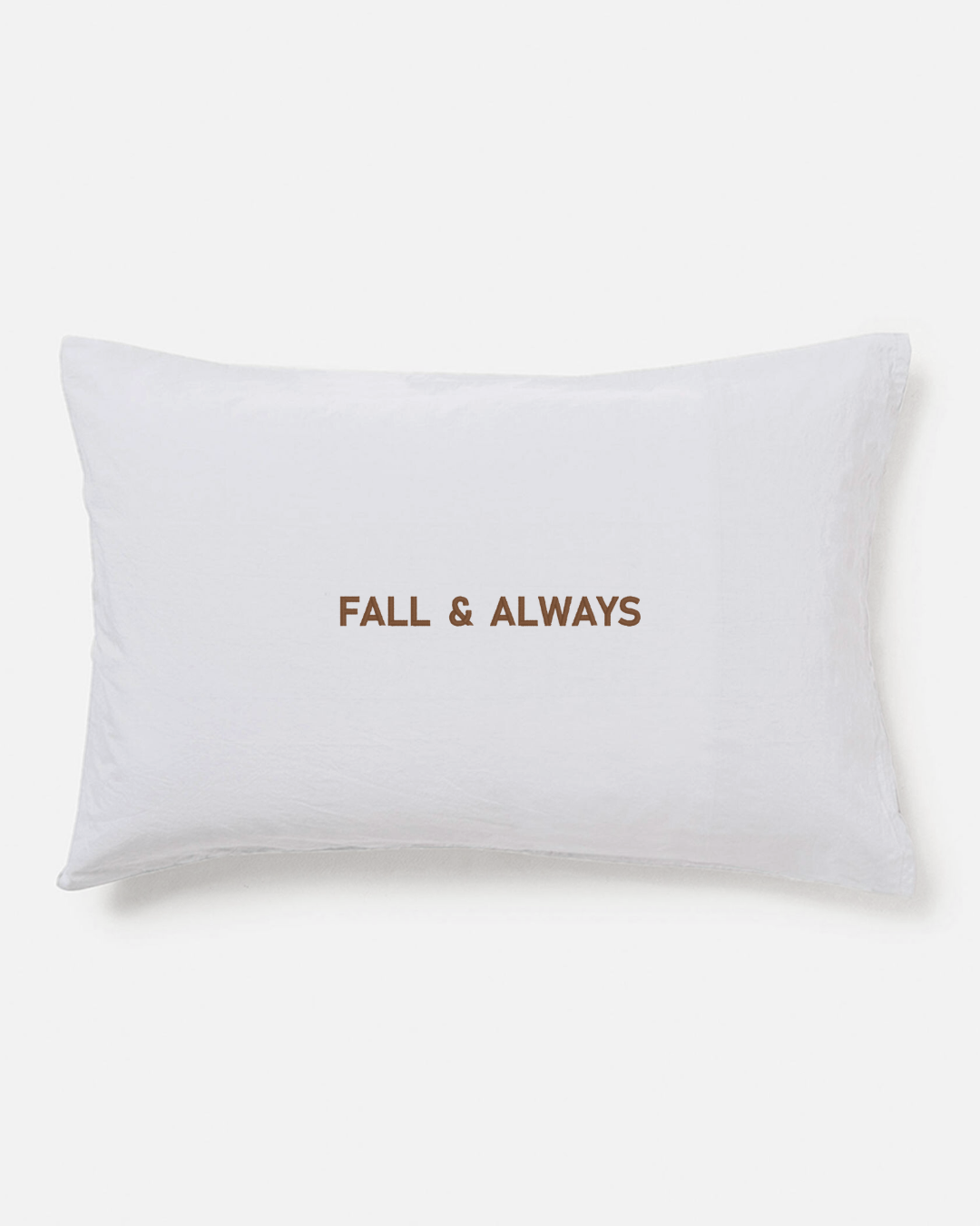 Custom Embroidered Pillowcases - Monica Font