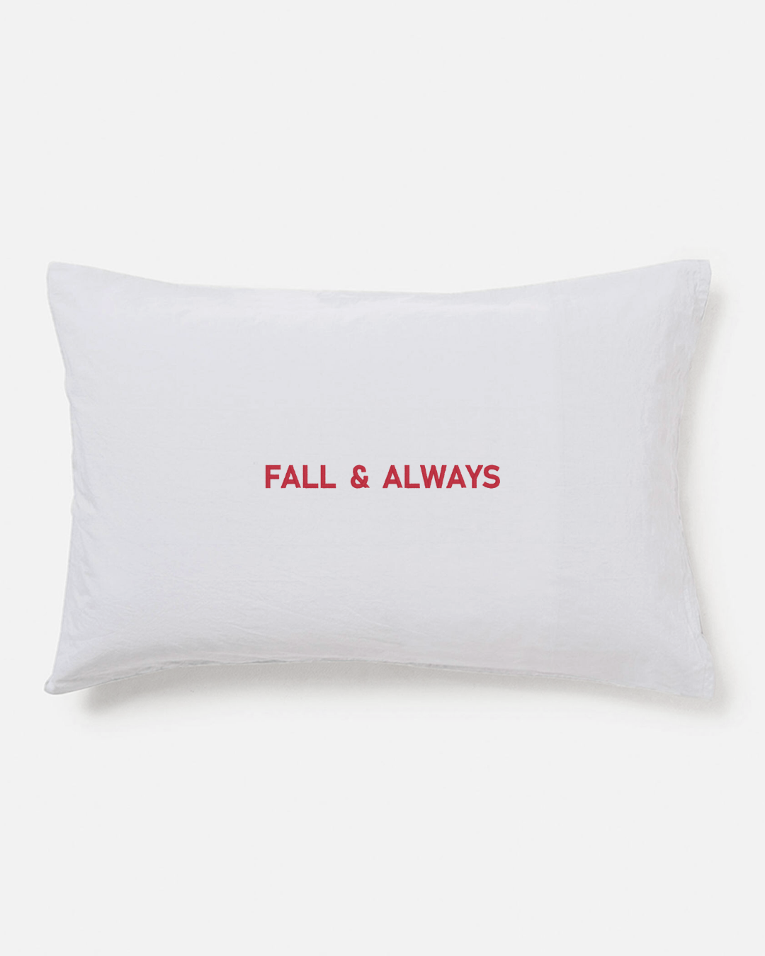 Custom Embroidered Pillowcases - Monica Font