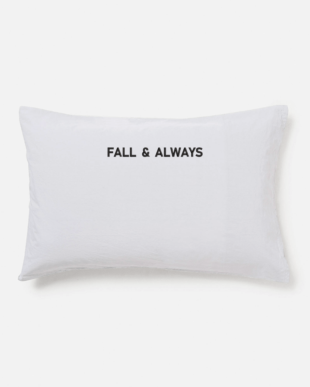 Custom Embroidered Pillowcases - Monica Font