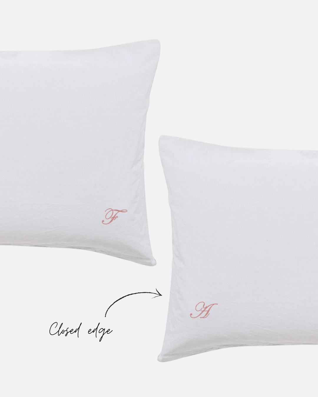 Custom Embroidered Pillowcases - Lorelai