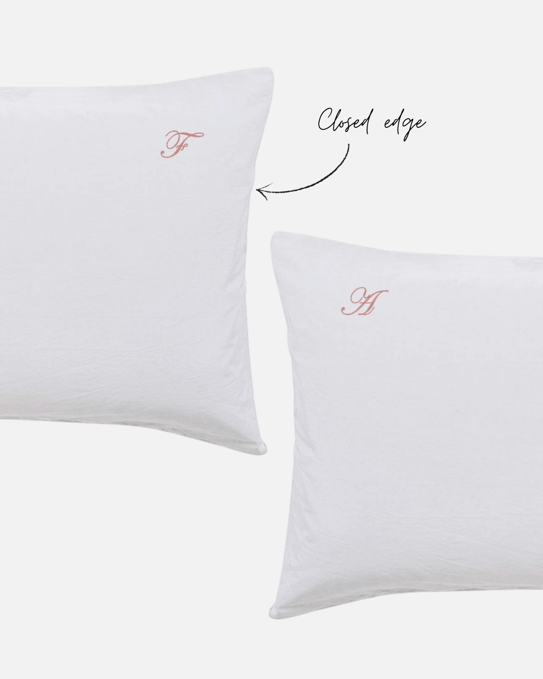 Custom Embroidered Pillowcases - Lorelai