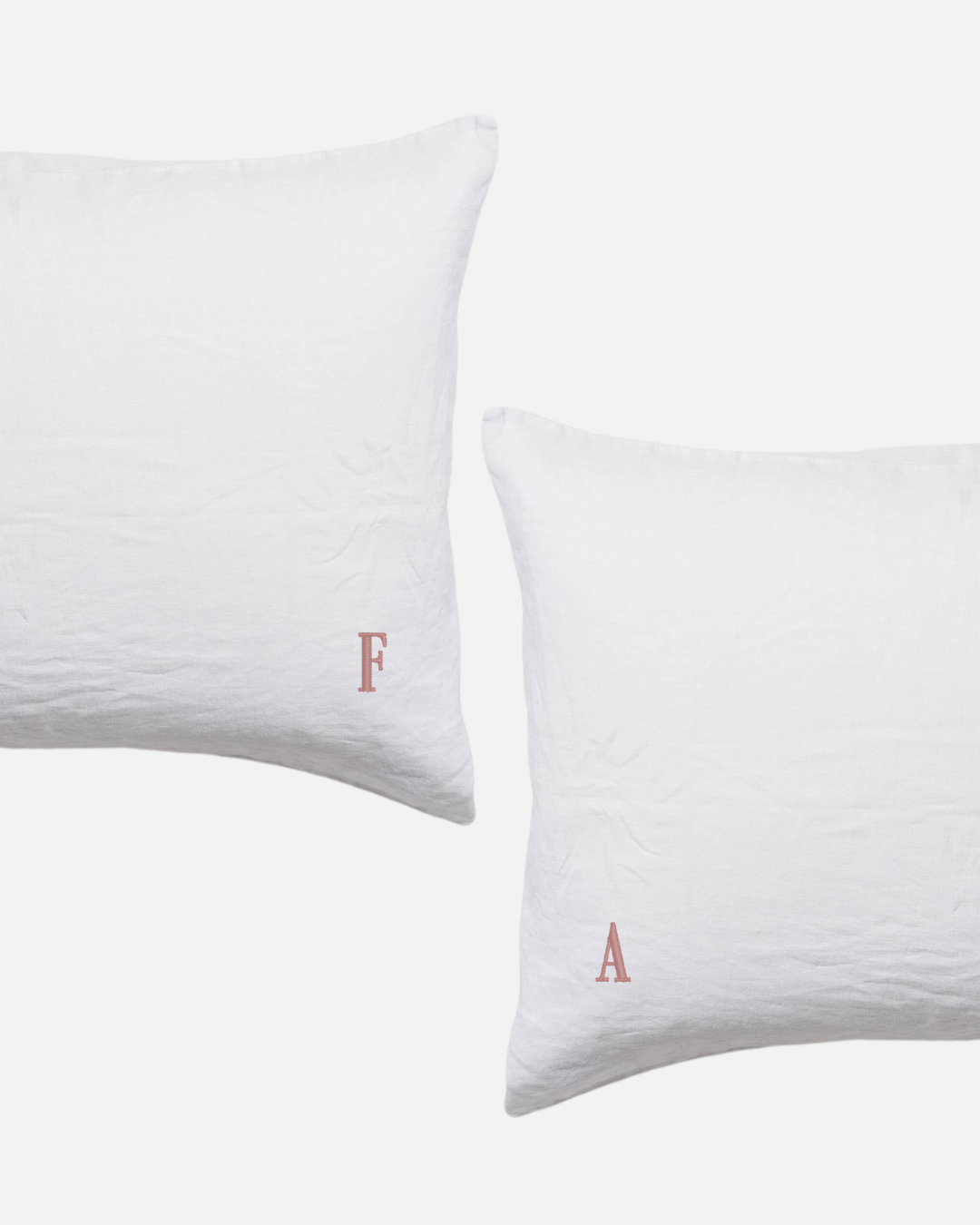 Custom Embroidered Pillowcases - Prue Font