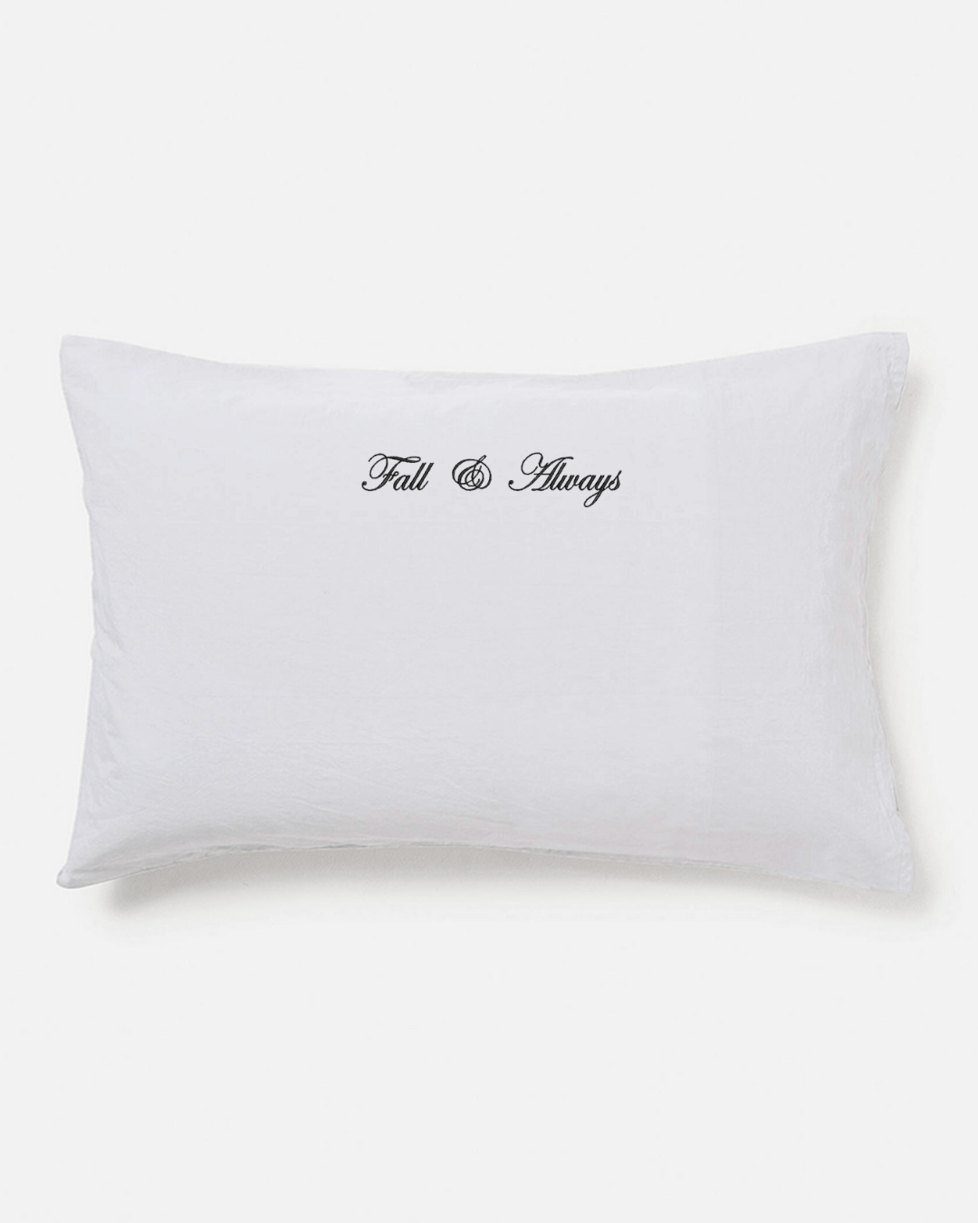 Custom Embroidered Pillowcase Single - Lorelai