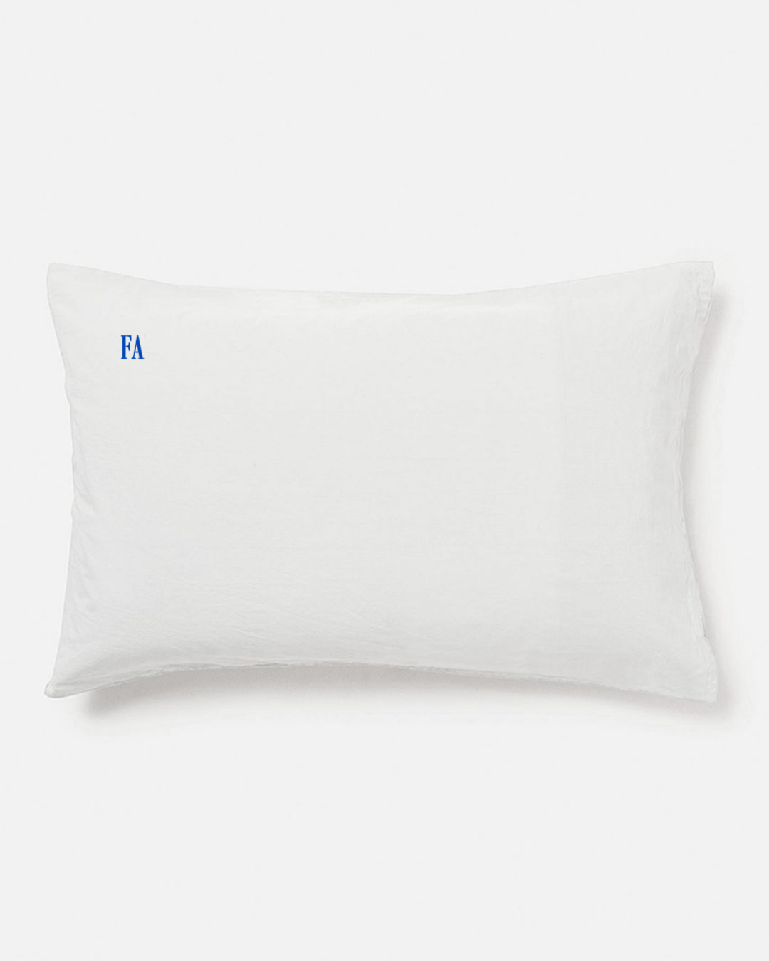 Custom Embroidered Pillowcase Single - Prue