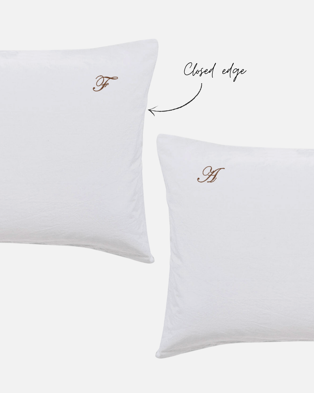 Custom Embroidered Pillowcases - Lorelai