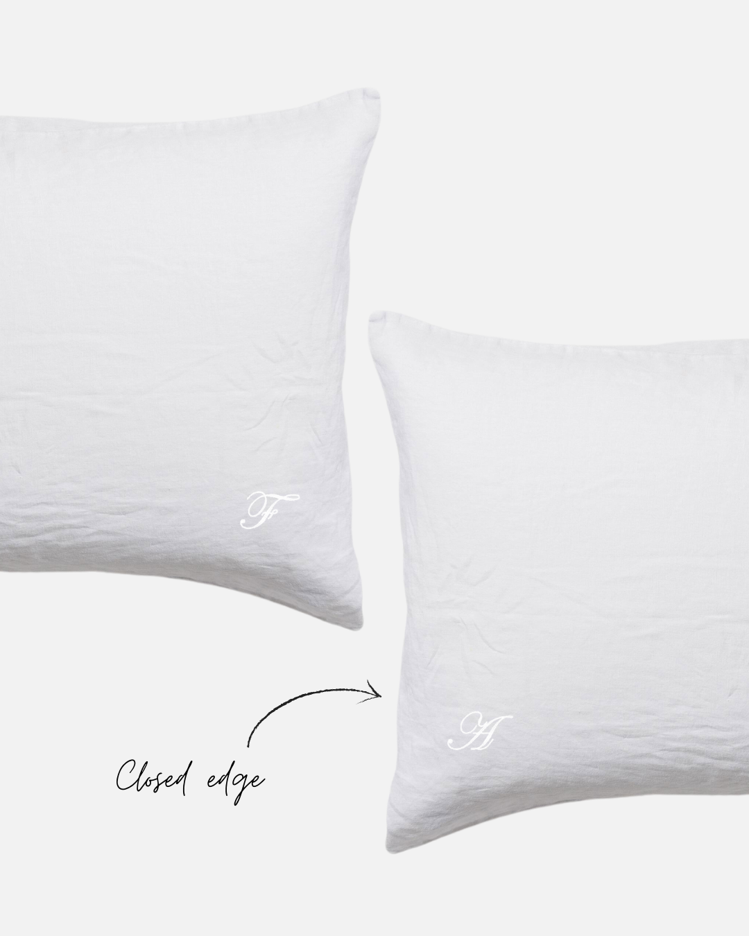Custom Embroidered Pillowcases - Lorelai