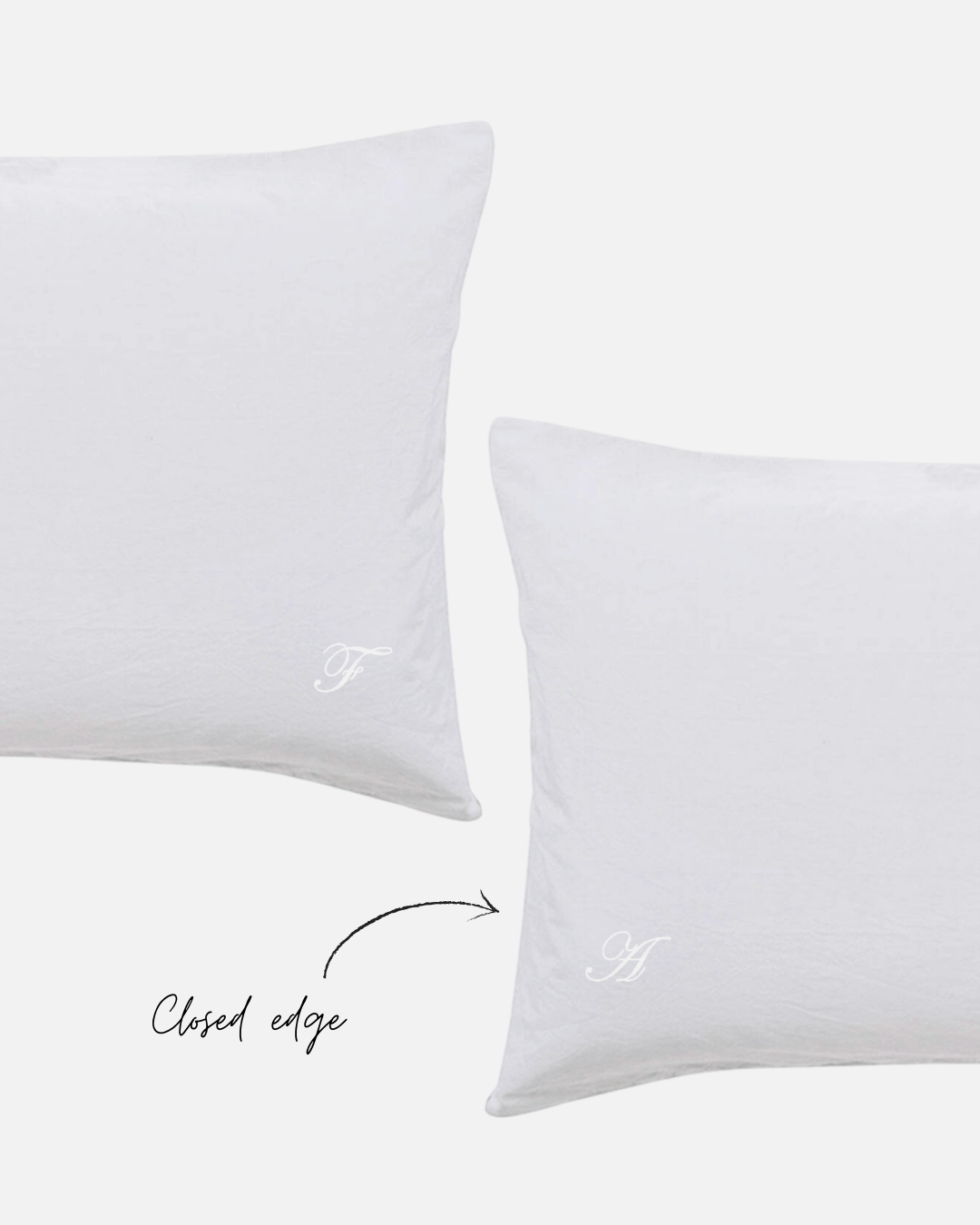 Custom Embroidered Pillowcases - Lorelai