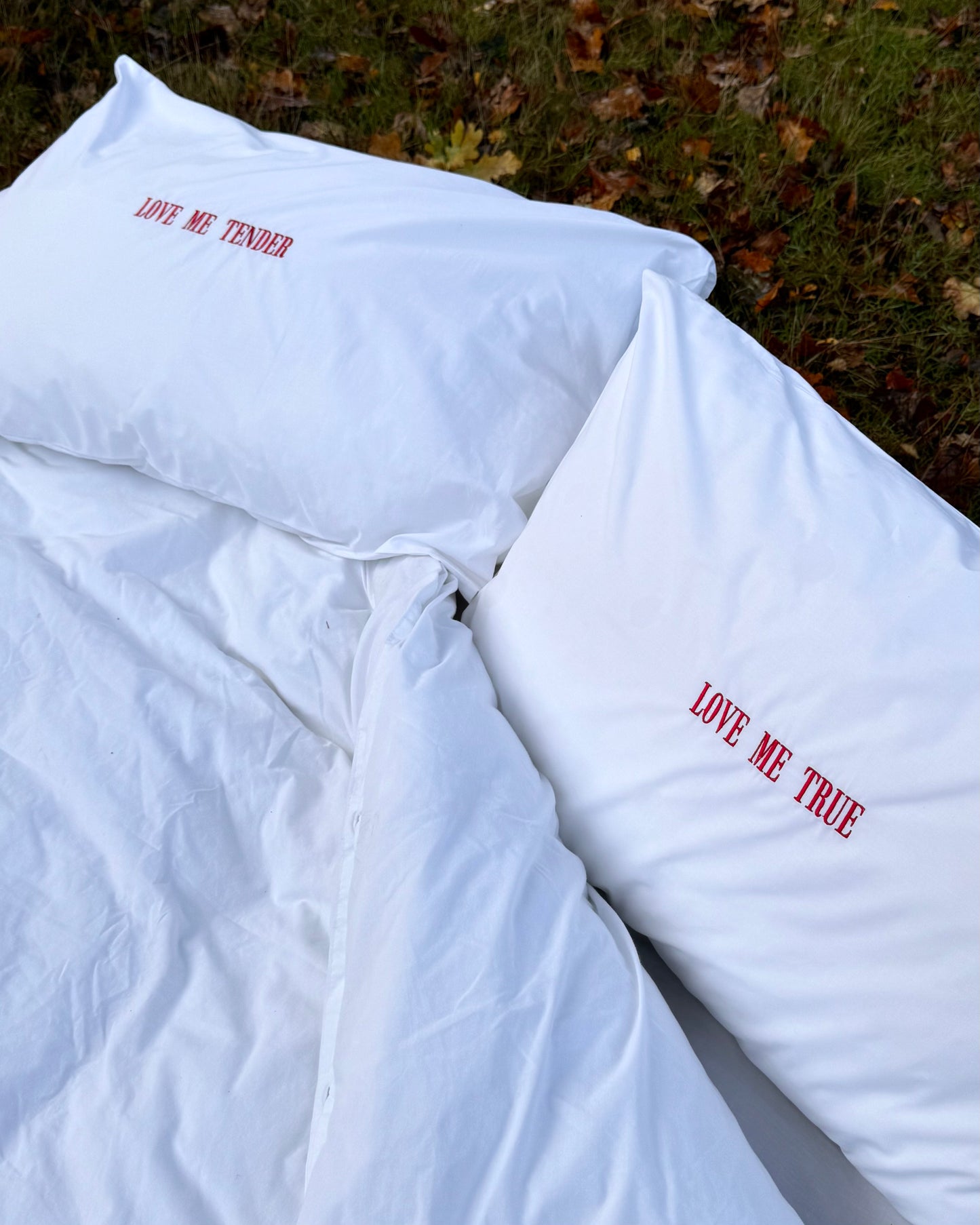 Custom Embroidered Pillowcase Pair - Prue