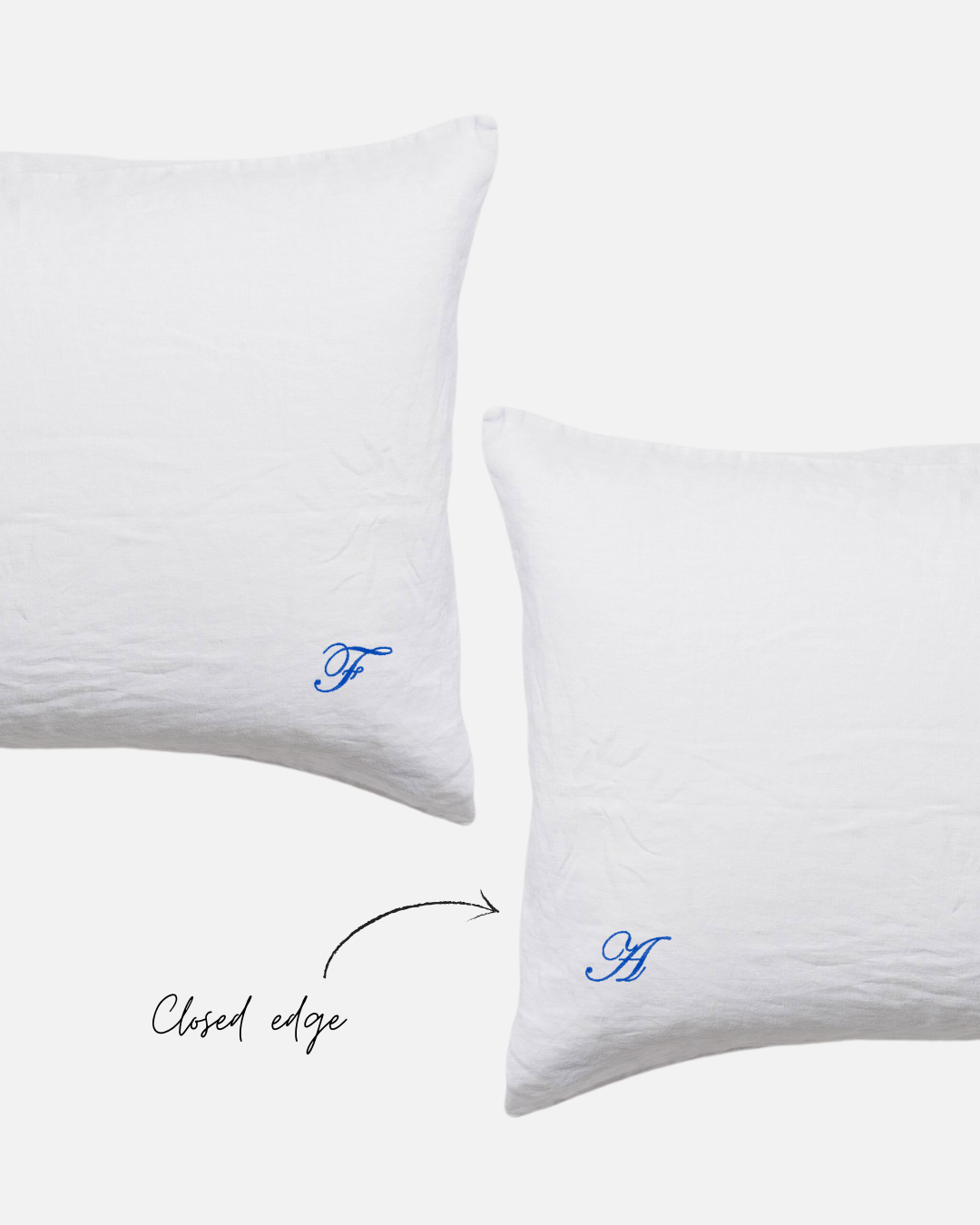 Custom Embroidered Pillowcases - Lorelai