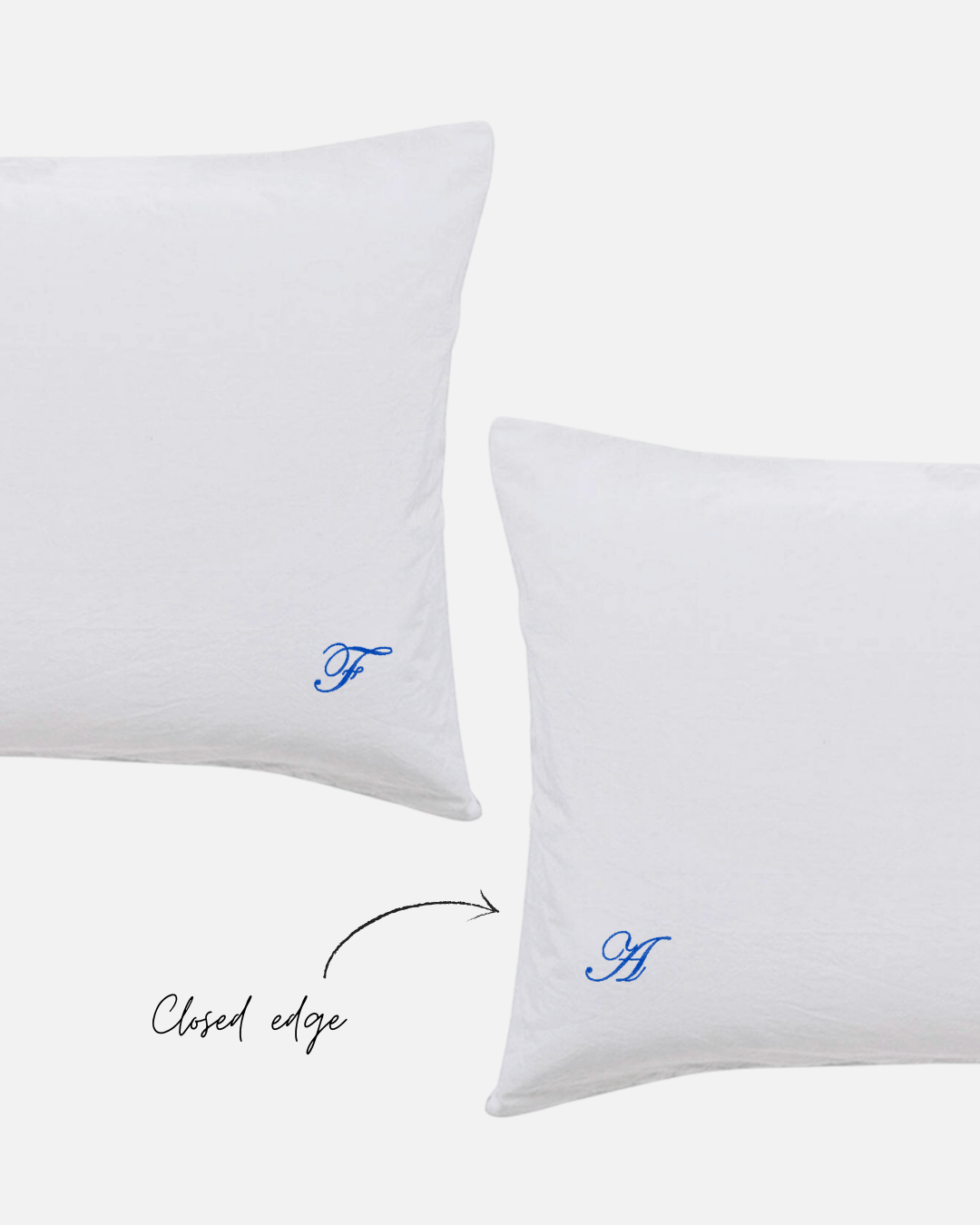Custom Embroidered Pillowcases - Lorelai