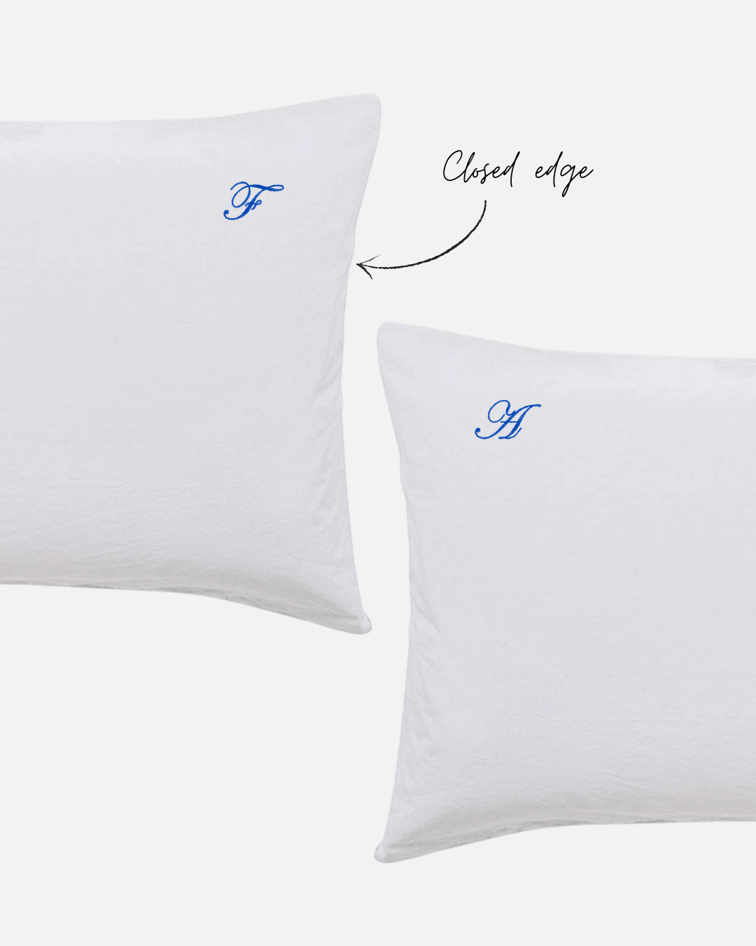 Custom Embroidered Pillowcases - Lorelai