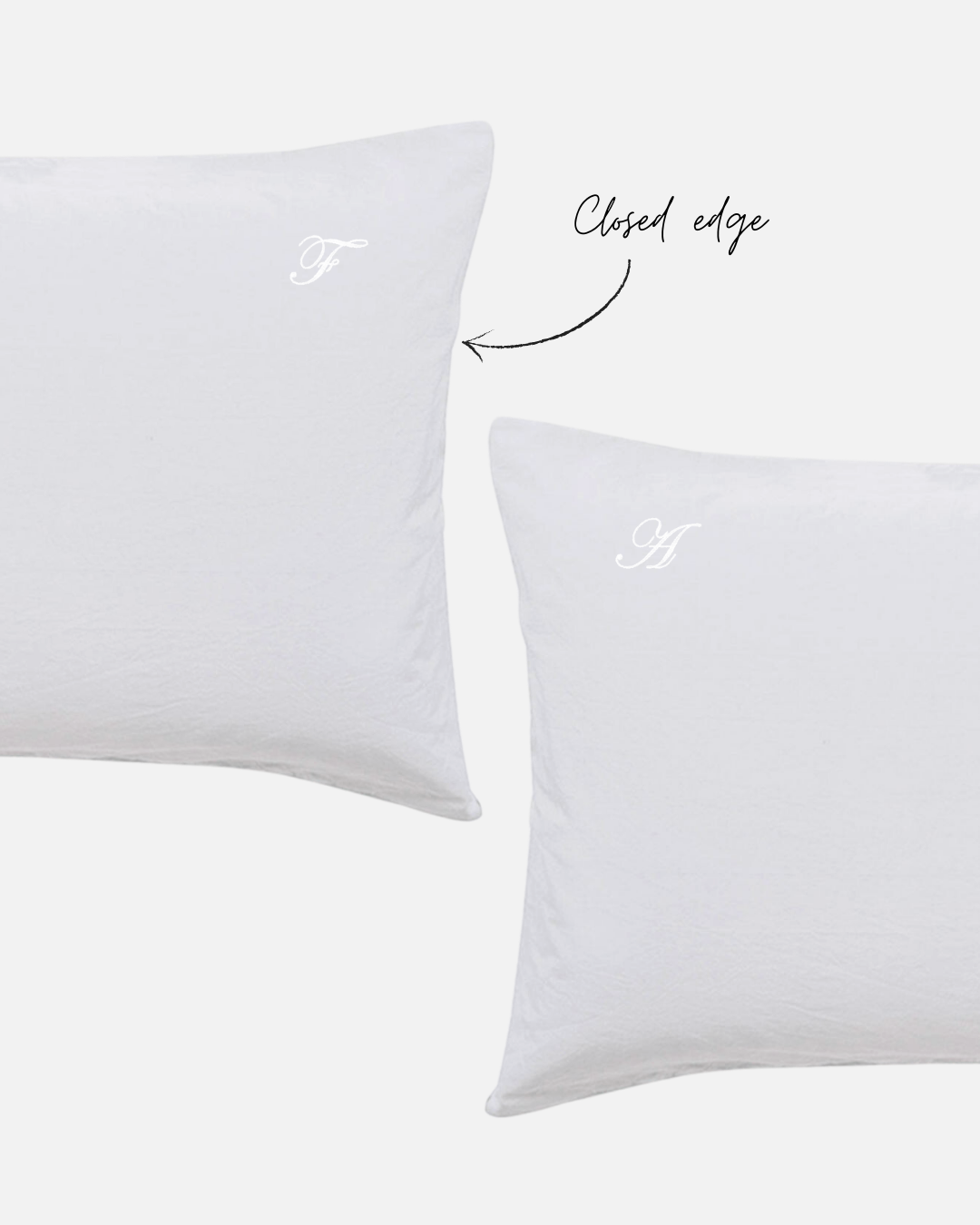 Custom Embroidered Pillowcases - Lorelai